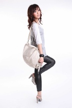 Exposed Zip Vest Dress Comes With Half Sleeve Round Neck Blouse