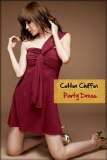 Wine Red Party Dress